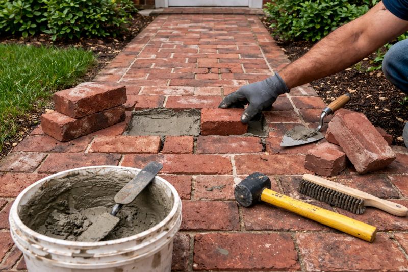 Brick Driveway Repair in East Lansing, MI