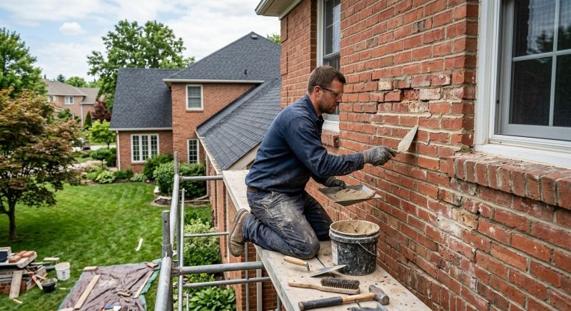 Brick Flatwork Repair in Haslett, MI