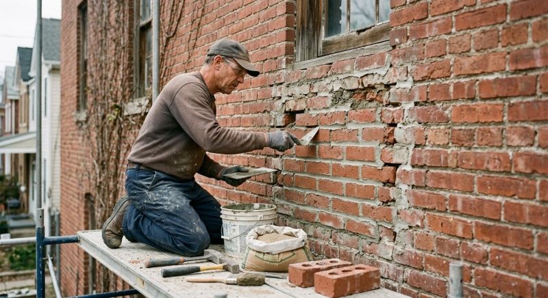 Brick Repair in Eaton Rapids, MI