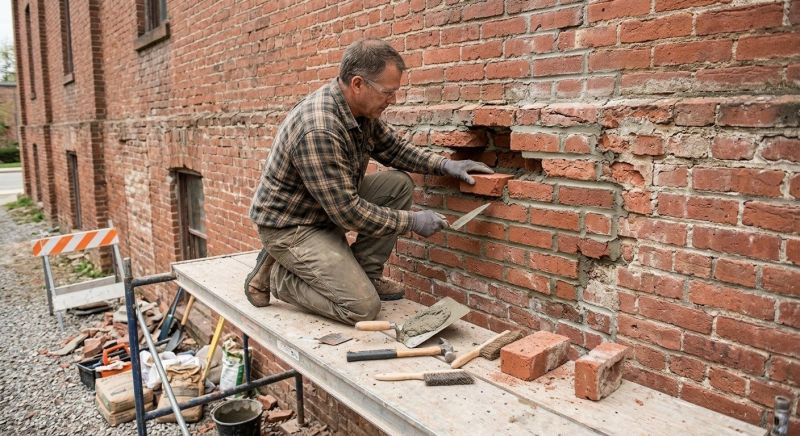 Brick Repair in Grand Ledge, MI