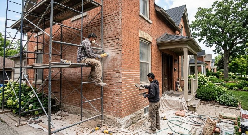 Brick Restoration in Haslett, MI