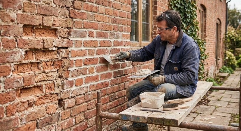 Brick Stairs Repair in East Lansing, MI