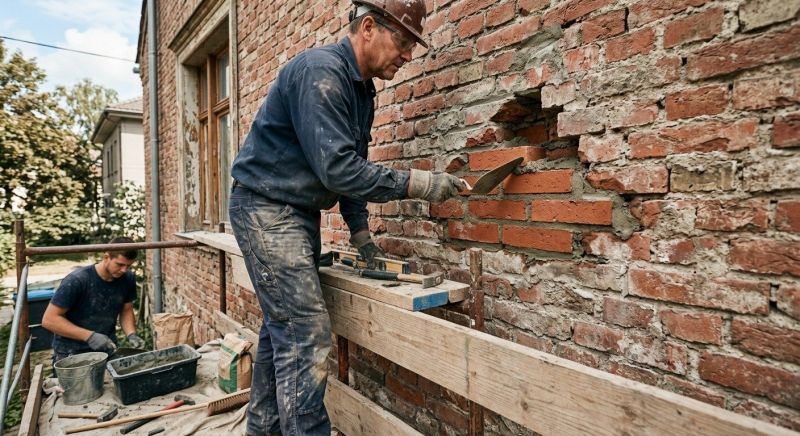 Brick Wall Repair in Fowler, MI