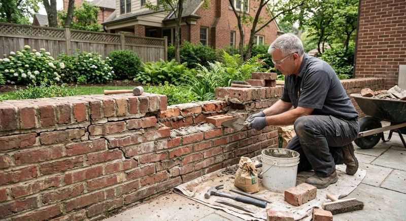 Brick Wall Repair in Shiawassee County, MI