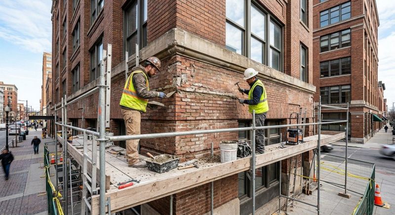 Commercial Masonry Repair in Eaton Rapids, MI