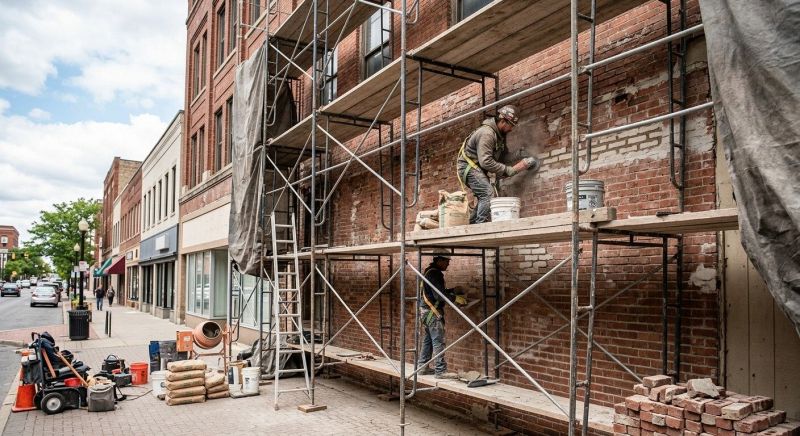 Commercial Masonry Repair in Ingham County, MI