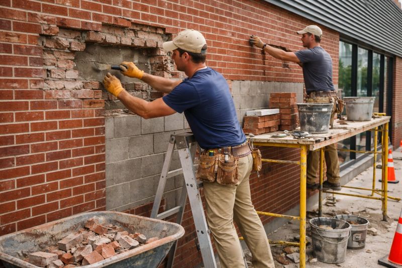 Commercial Masonry Repair in East Lansing, MI