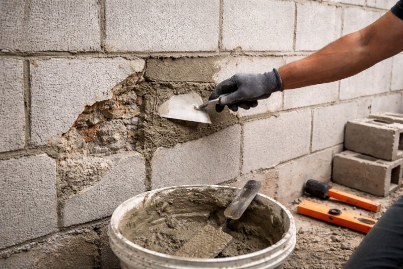 Concrete Block Repair in Fowler, MI