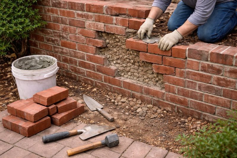 Masonry Wall Repair in East Lansing, MI