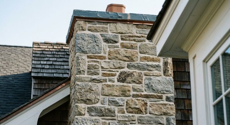 Stone Chimney Installation in Fowler, MI