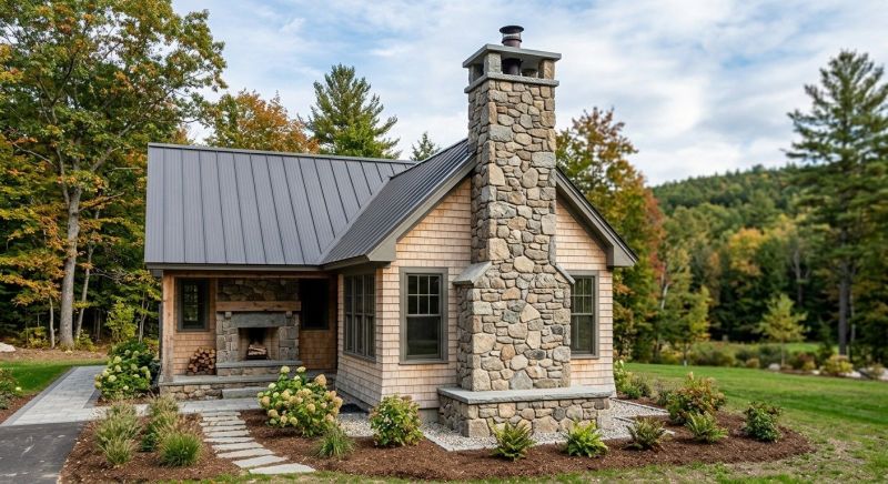 Stone Chimney Installation in Holt, MI
