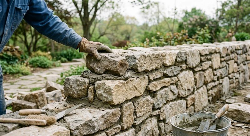 Stonework Installation in Haslett, MI