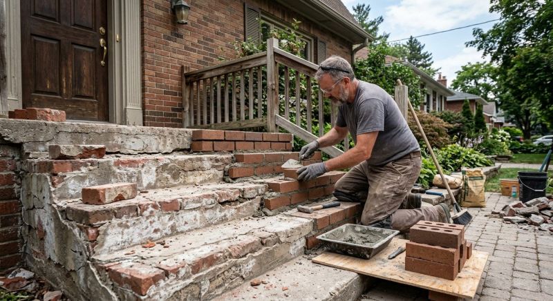 Stonework Repair in Lansing, MI