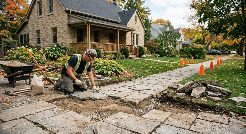 Stonework Repair in Shiawassee County, MI