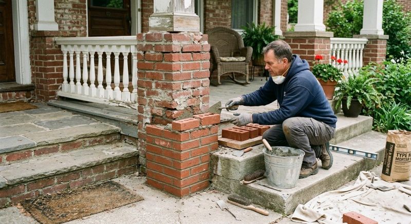 Brick Repair in Grand Ledge, MI